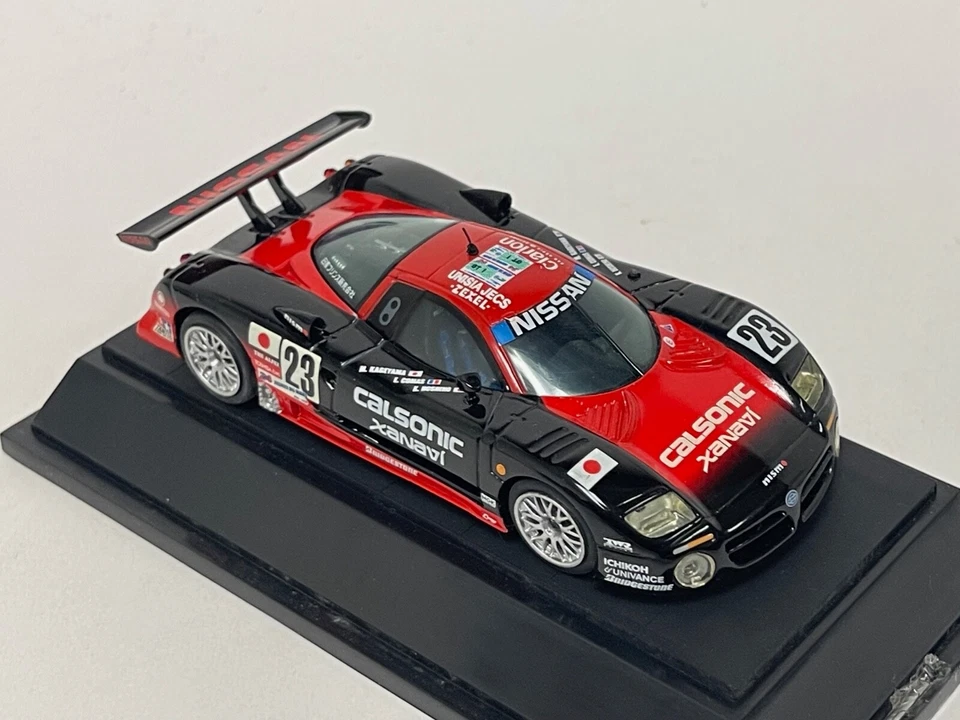 Coche de Le Mans #23 23505-4300 CS1131 1/43 Tamiya Calsonic Nissan R390 GT1 1997 Foto 4 de 4