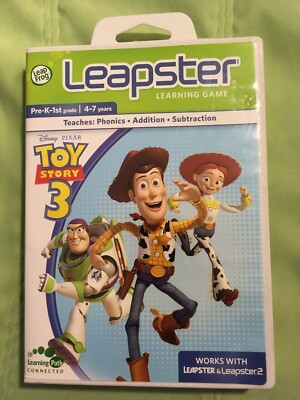 Leap Frog Leapster 2 Disney Pixar Toy Story 3 Learning Game