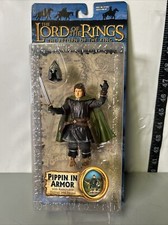 2003 Lord of the Rings PIPPIN In Armor The Return of the King Action Figure New