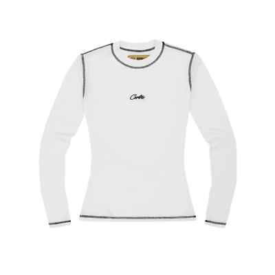 T-shirt Thermique Manches Longues Corteiz - Noir Camouflage - Taille L - Neuf Avec étiquettes