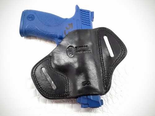 GAZELLA - Funda de cinturón abierta izquierda para panqueques para S&W M&P 40 COMPACTA 3,5" - Imagen 2 de 6