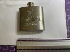 Stainless Steel Glenfiddich Single Malt Scotch Whisky 2.5oz