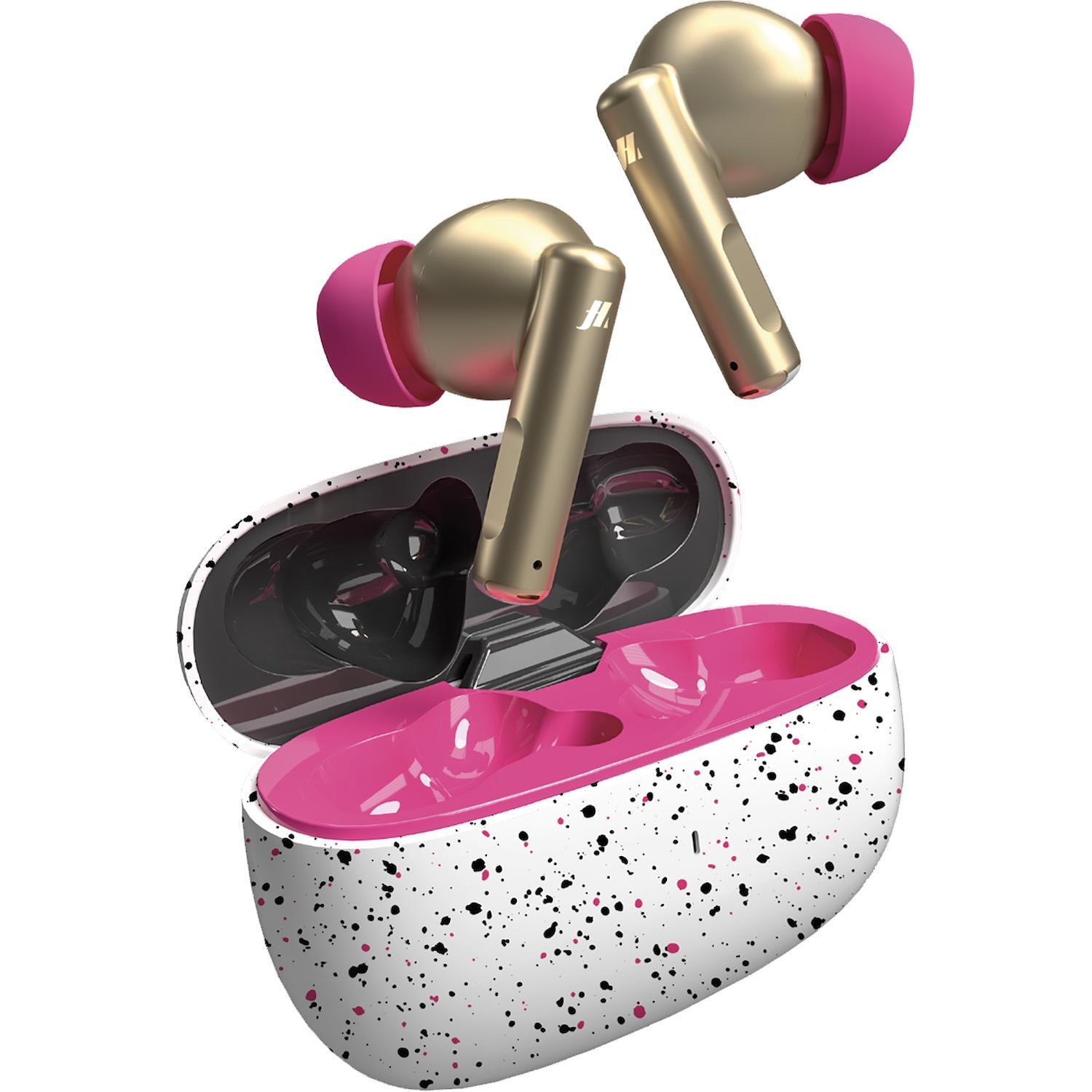 SBS TWS Rash Pink: Cuffie Bluetooth Design Artistico Fantasy