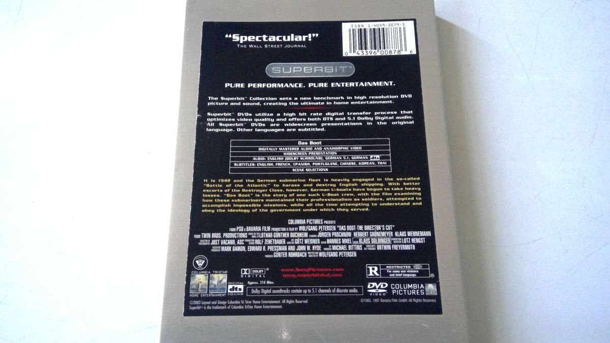 Das Boot - Superbit DVD - The Director's Cut 2003 (2-Disc