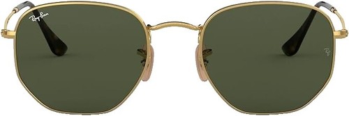 Ray-Ban Sunglasses RB3574N Blaze Round Gold Frame Green  display picture 3