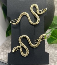 2 PC 2.5" Snake Hair Clip Decorative Hair Pins Barrette Set New Free Ship 776
