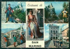 Republic of San Marino Costumes ABRASA Photo FG Postcard ZKM8264