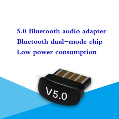 V5.0 Mini USB Bluetooth Adapter Donlge CSR Receiver Windows 10/8/7/XP new