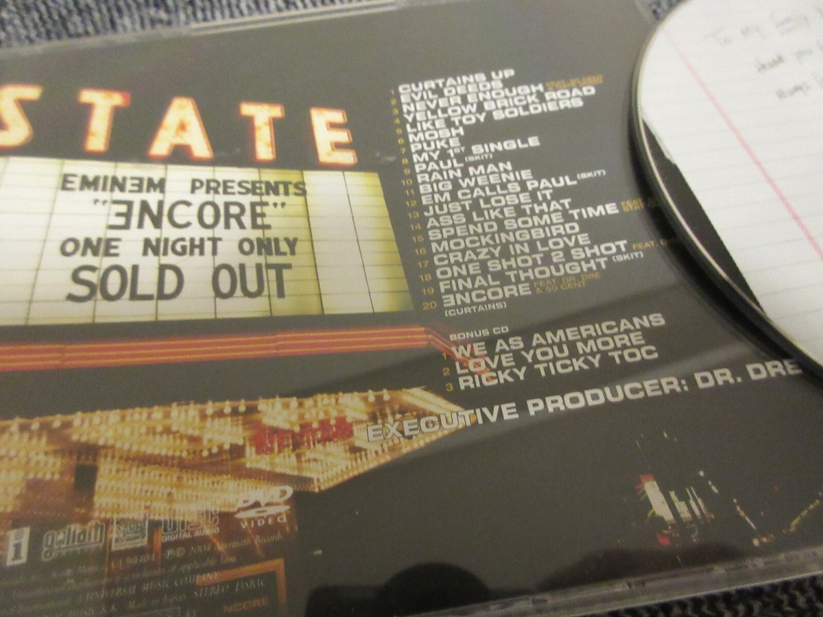 レア盤★Eminem ENCORE レコード EMINEM / encore SPECIAL EDIT /JAPAN LTD CD&DVD OBI | eBay
