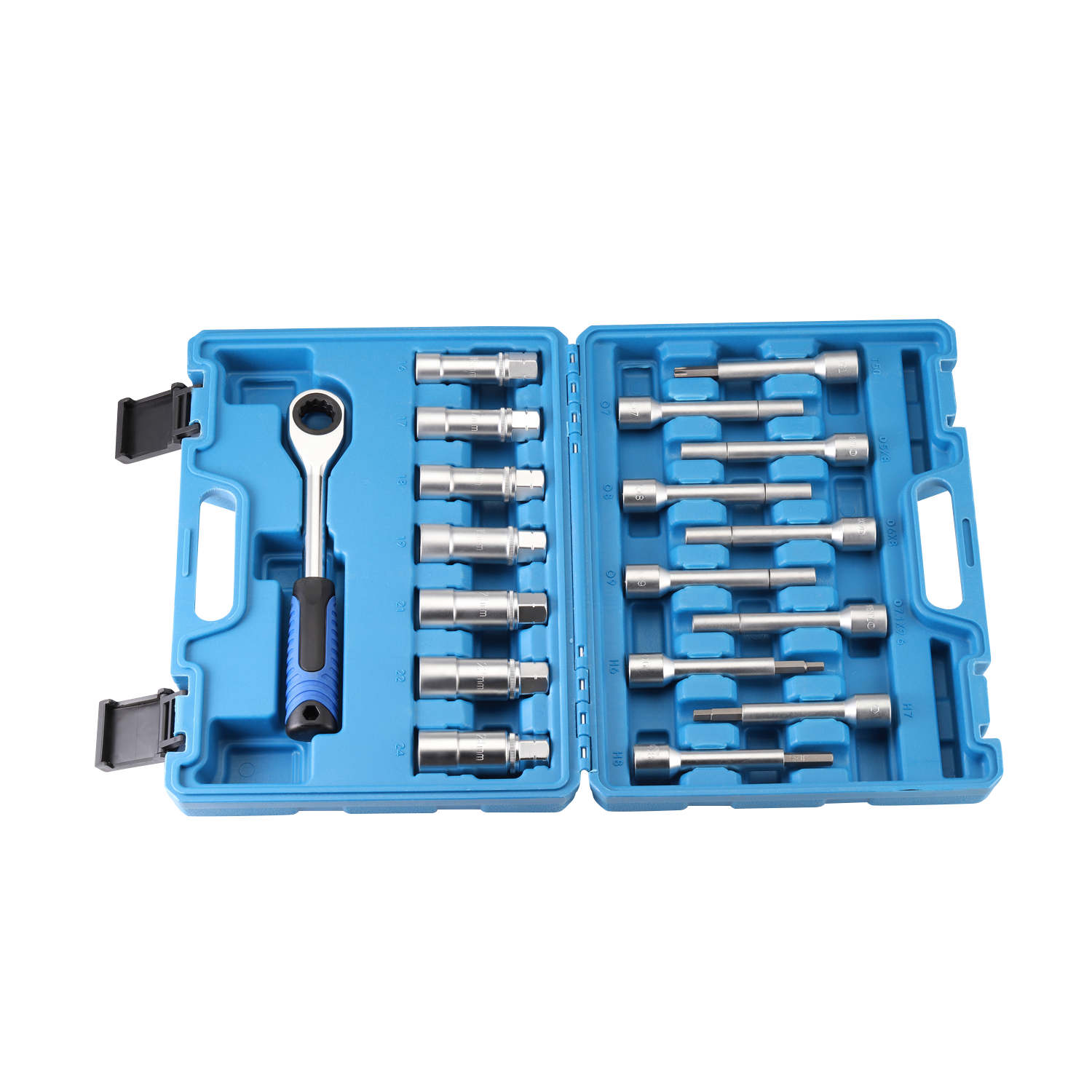 18pc Strut Shock Installation Tool Kit Removal Nut Socket Set Absorber