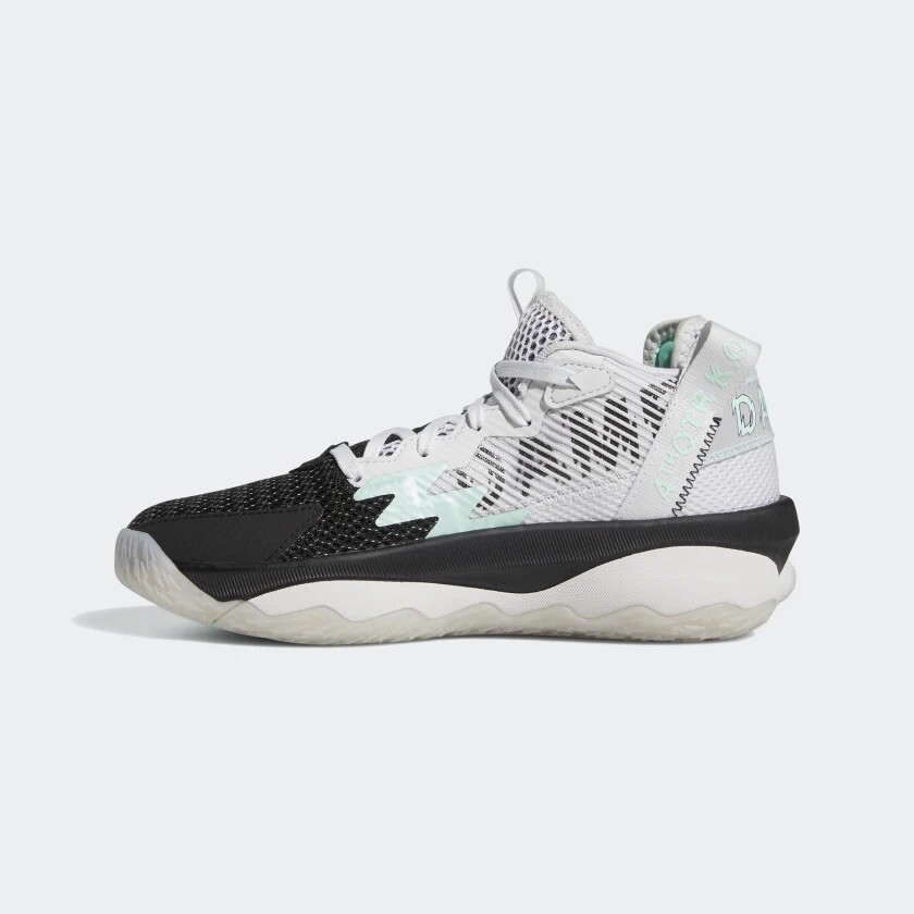 Adidas Dame 8 J Dash Grey Big Kid's Basketball Shoes GY2907 Adidas Dame 8 J Dash Grey Big Kid's Basketball Shoes GY2907