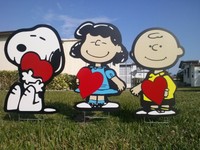 Valentine's Day Heart Combo Outdoor Decorations Valentine's Day Heart Combo Outdoor Decorations