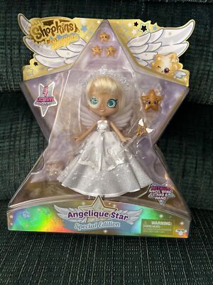 Shopkins Angelique Star Special Edition Angel Shoppies Doll With Wings NEW