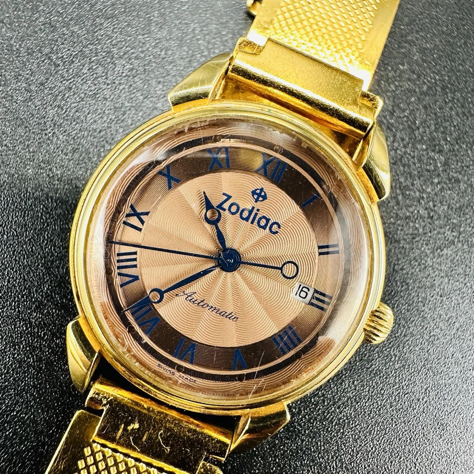 Automatic Zodiac Ladies Swiss watch 18KT Limited Edition 009/500 - Image 2 of 4