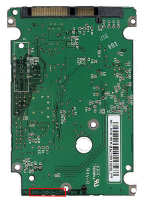 PCB Board Controller 2060-701543-003 WD1500BLFS-01YBU1 Festplatten Elektronik