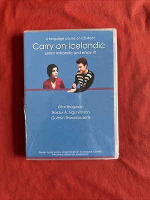 Carry On Icelandic by Ulfar Bragason (CD-ROM 2004) Learn Icelandic & Enjoy It