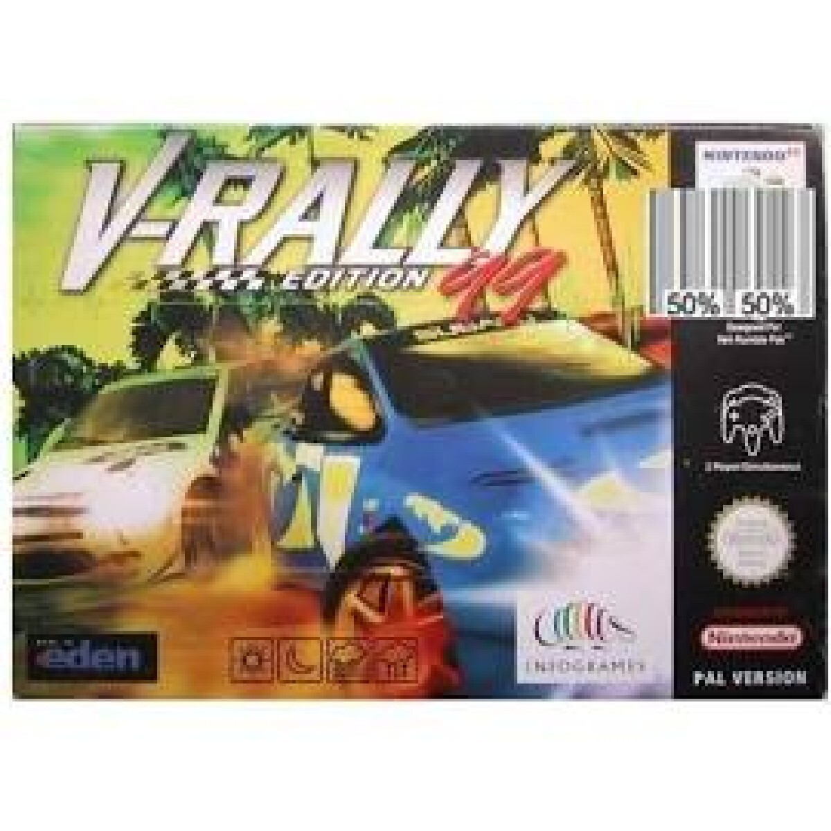 V-Rally Edition 99 Nintendo 64 - Prix - Photo - Présentation