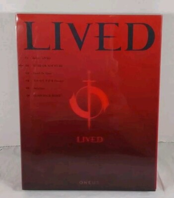 Oneous - Lived (With Photo Book, Lyric Book and CD) - Pre-Owned.