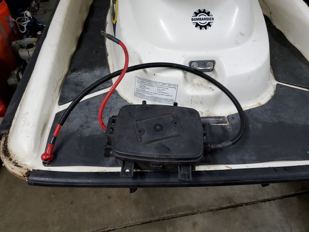 Seadoo GTX RFI Rear Electrical Box Assembly GSX RFI 3D GTI Seadoo GTX RFI Rear Electrical Box Assembly GSX RFI 3D GTI