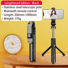 360° Camera Tripod Stand With Mobile Phone Stand Selfie Stick For Vlog Photo