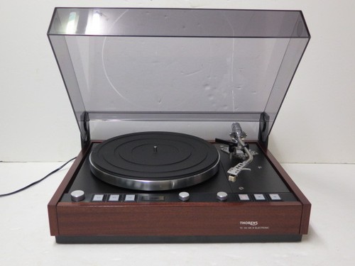 Thorens TD 126 MK III electronic in Kirschbaum mit Koshin Lustre GST 801 Tonarm