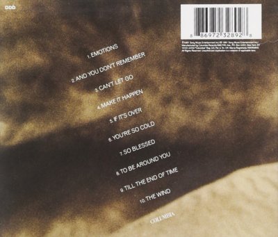 Emotions by Mariah Carey (CD, 1991, Columbia) *NEW* *FREE Shipping