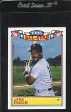 1986 TOPPS ALL STAR GLOSSY #6 JIM RICE HOF BOSTON RED SOX 