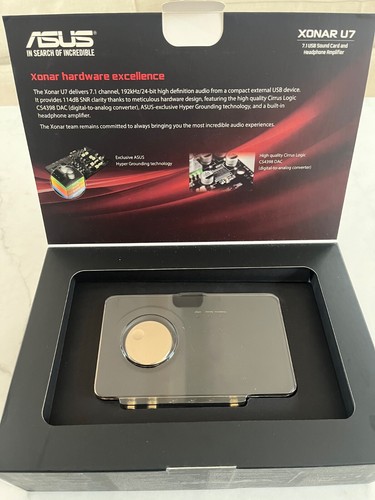 Asus Xonar U7 7.1 USB Sound Card and Headphone Amplifier - Photo 7/11