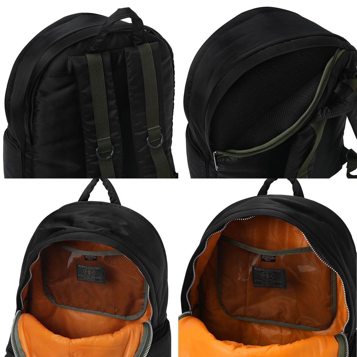 PORTER EXCHANGE PX TANKER DAYPACK Backpack Iron Blue PORTER EXCHANGE PX TANKER DAYPACK Backpack Iron Blue