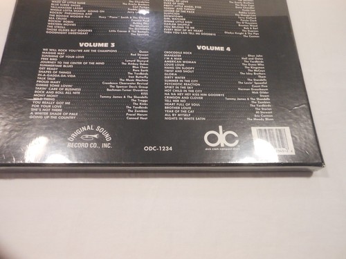 Dick Clark's ALL TIME HITS 4 CD Box Set, 1988 Original Sound Record, BRAND NEW - Bild 4 von 8