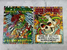 VTG   RARE  2001 Huck Spaulding Tattoo Supplies Vol 2  Supplement Catalog
