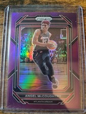 2023 PaninI WNBA Prizm Angel McCoughtry Purple Prizm 20/149 #75 Atlanta Dream