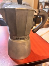 Italienische Kaffeemaschine Tognana Vintage mit Herdplatte