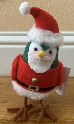 Wondershop Target Featherly Friends Dapper 2023 Green Bird In A Santa Suit
