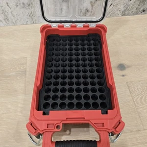 Custom Milwaukee Packout Insert - 12 Gauge Organizer (Black)