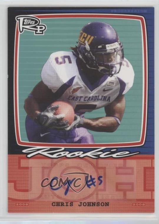 Chris Johnson Topps Rookie Progression Signatures #PSSCJ Base