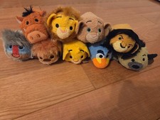 Disney Lion King 3.5  Plush Tsum Tsums Lot Of 9 NWT Simba Nala Pumba Scar Rafiki