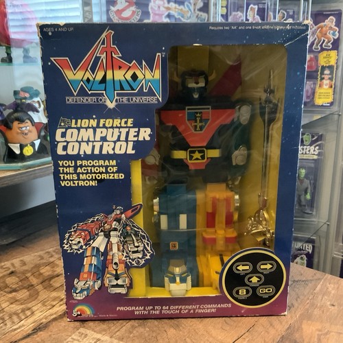 Vintage LJN Voltron Lion Force Computer Control Actionfigur MOC Retro Sealed - Bild 1 von 4