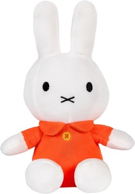 Miffy 8 inch Plush Toy White with Orange dress Kids Preferred