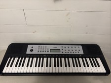 Yamaha YPT-270 61-Key Portable Keyboard With OEM AC Adapter Tested Works VGC