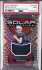 2024 PANINI OBSIDIAN SOLAR SWATCHES SILVER #SSDME DRAKE MAYE ROOKIE RC /99 PSA 9