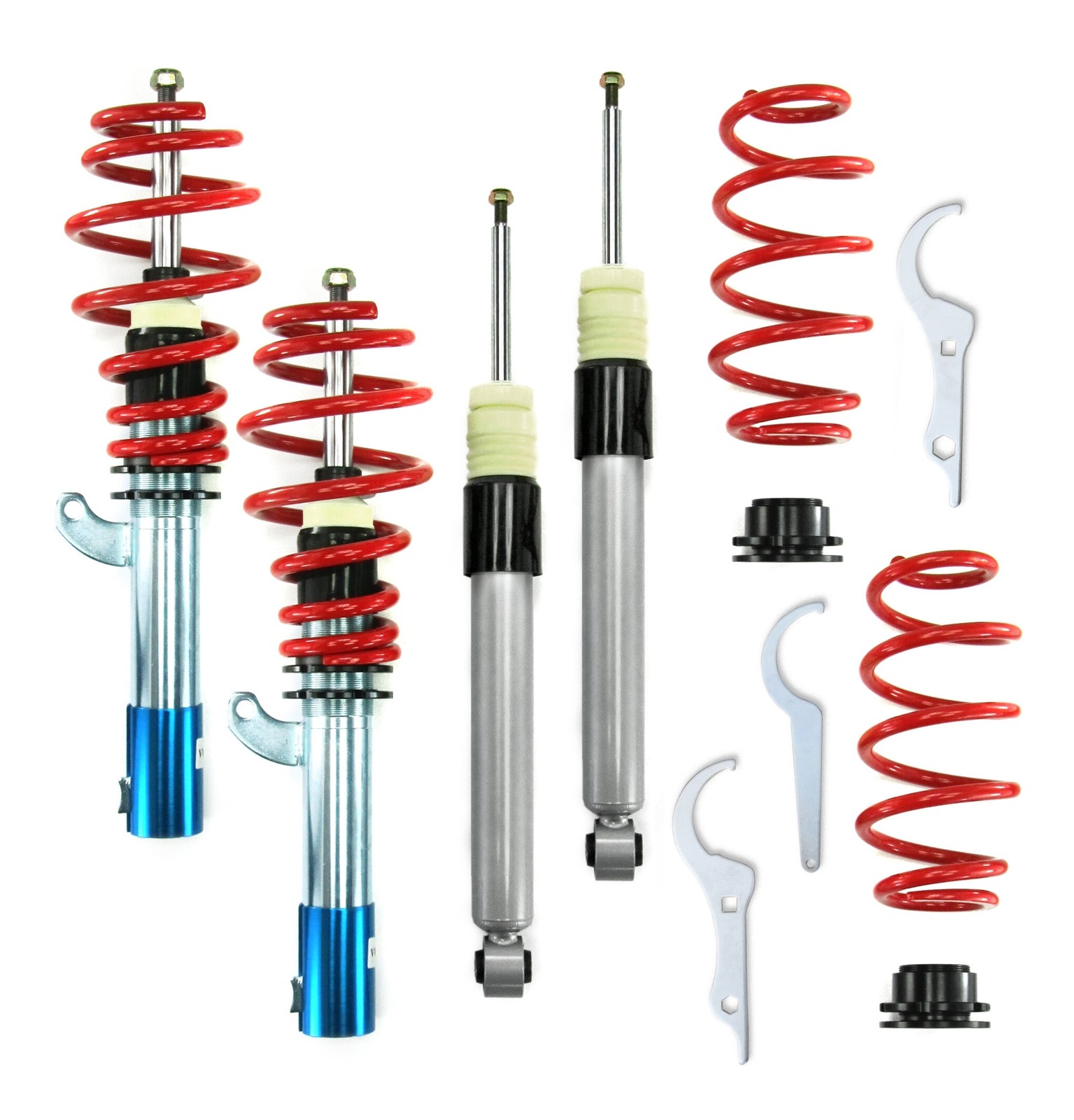 Kit combinés filetés REDLINE Touran 1T TDI amortisseurs acier galvanisé ajustable
