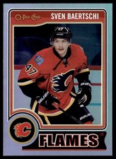 2014-15 O-Pee-Chee Rainbow Sven Baertschi Calgary Flames #47