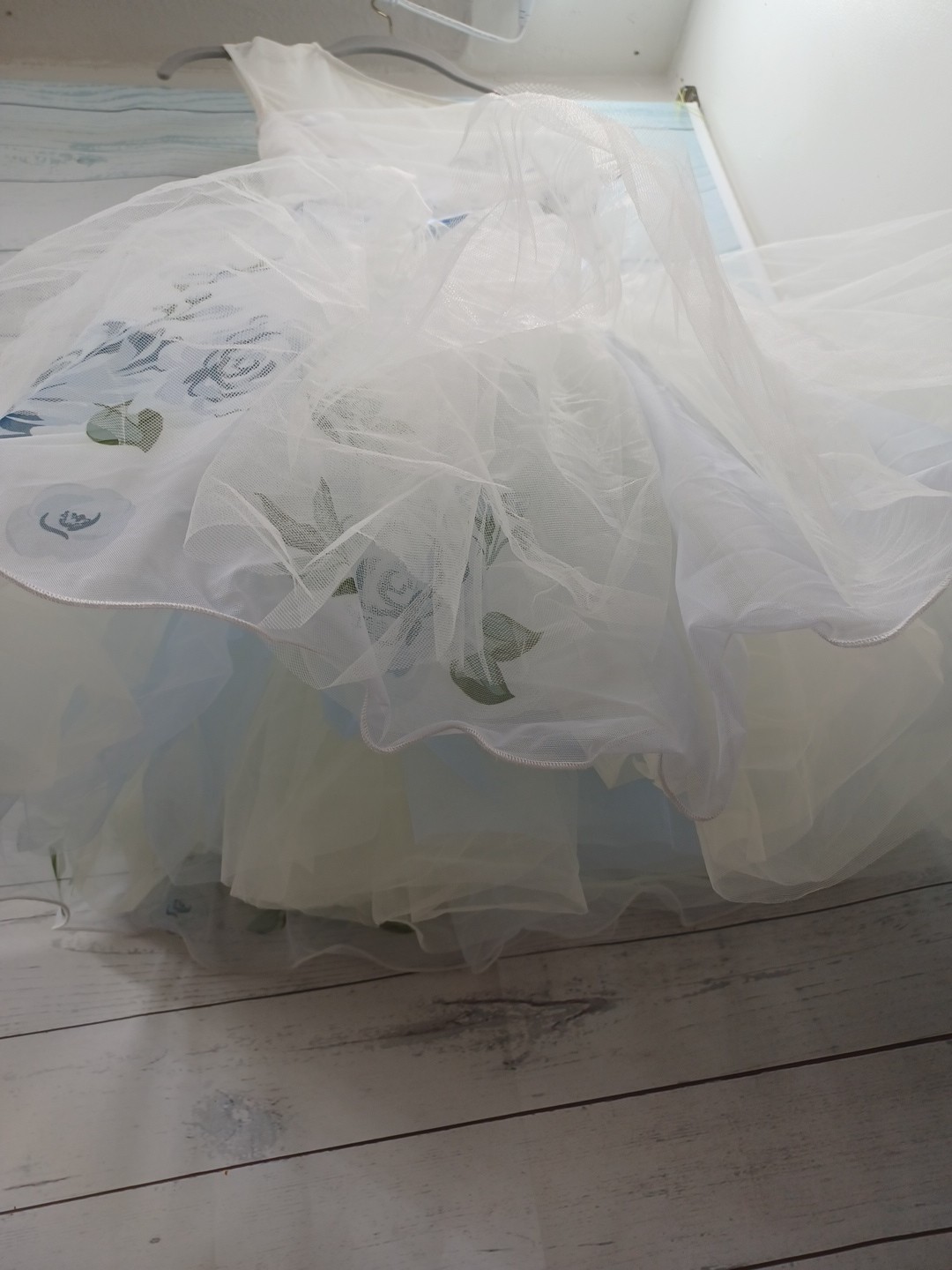 Weissman Girls Costume Dance Leotard Blue Child L… - image 6