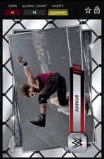 WWE Slam Topps Chrome 94cc Huskus Steel Cage DIGITAL Base