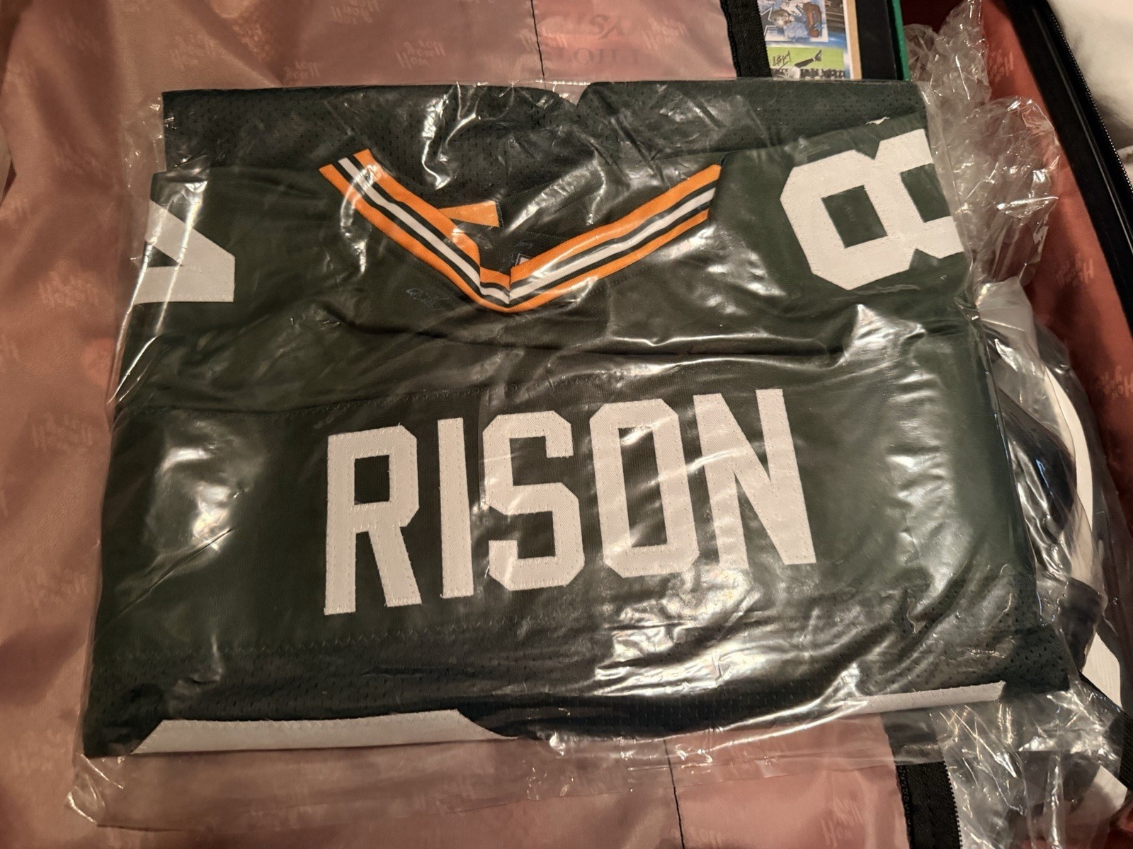 Andre Rison Signed Green Bay Packers Original NFL Football Autograph Jersey