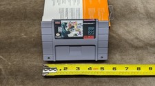 SNES Super Nintendo Gray Plastic Case Cart Replacement Shell