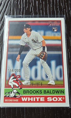 2025 Topps Heritage #234 Brooks Baldwin | Baseball Card