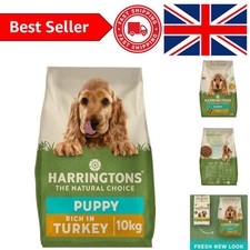10kg Complete Puppy Food - Turkey & Rice Recipe for Balanced Nutrition 3.40 per kilo