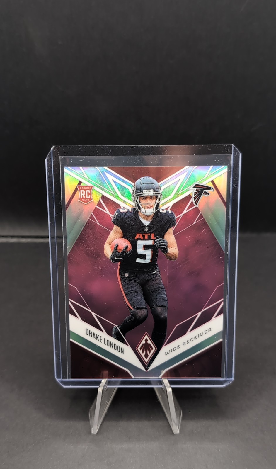 2022 Panini Phoenix - Rookies Drake London #107 Pink /199 (RC)